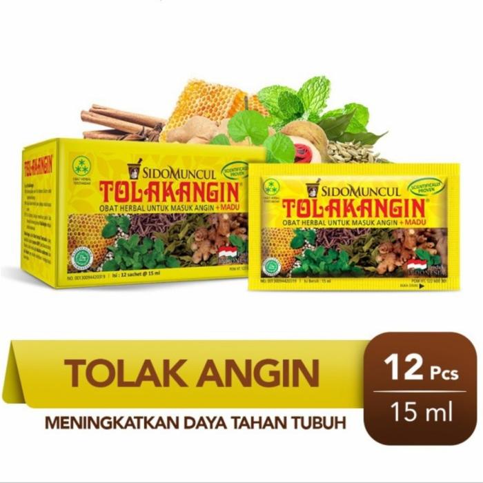 Gambar Tolakangin Tolak Angin Cair Dewasa 12 sachet - Masuk Angin dari Bakulands undefined Tokopedia