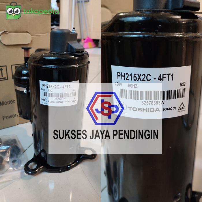 Gambar Compressor GMCC PH215X2C-4FT1 R22 / Kompresor Toshiba PH215X2C-4FT1 dari Sukses Jaya Pendingin undefined Tokopedia