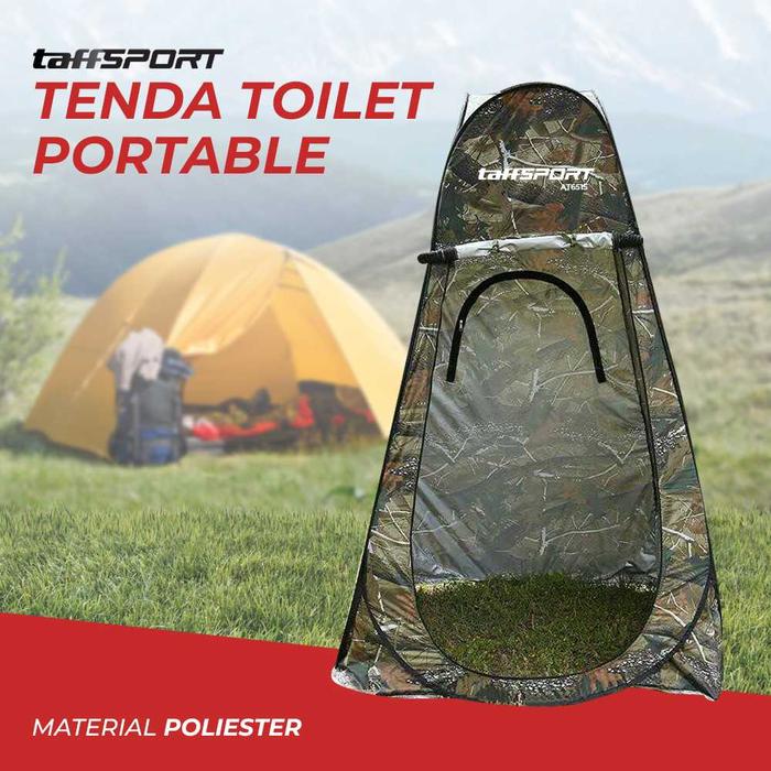 Gambar Tenda Toilet TaffSport Camping Tenda Mandi WC Portable Automatic Open - Loreng dari Maslinda Store undefined Tokopedia