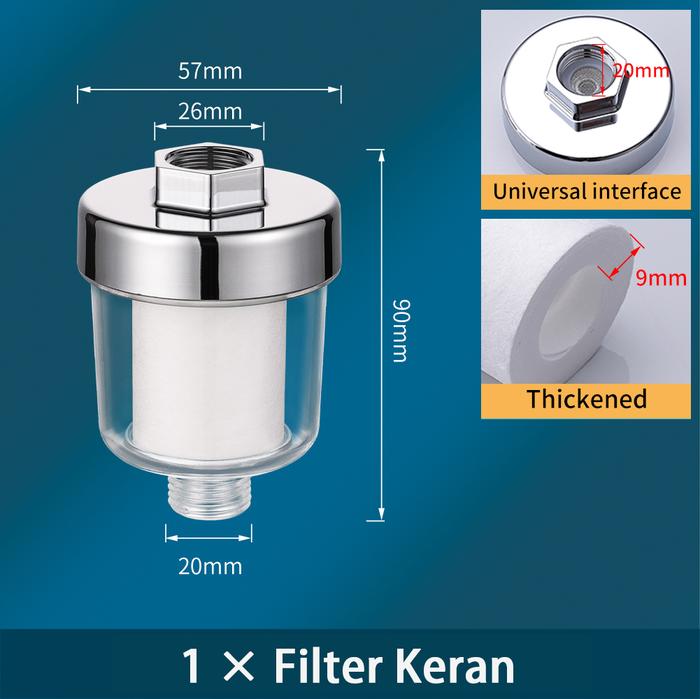Gambar KOYOT Filter Keran Air Universal Bahan Katun PP Dapur / Kamar Mandi - 1×Filter Keran dari KOYOT Indonesia undefined Tokopedia