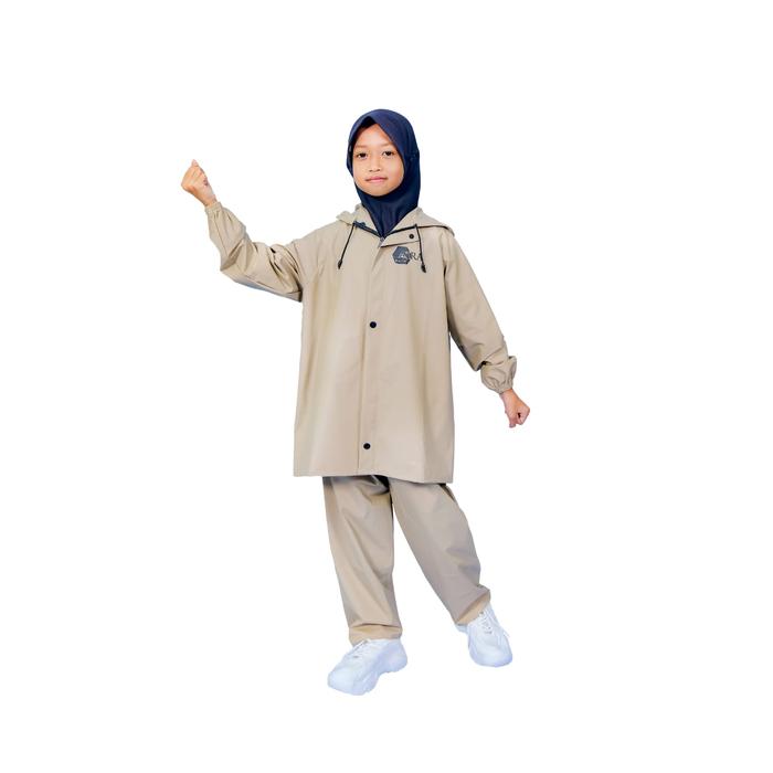 Gambar jas hujan anak perempuan laki laki untuk umur TK - SD 4-12 th mantel - coksu, S.4-7 th dari AL Chasan undefined Tokopedia