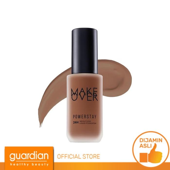 Gambar Make Over Powerstay Weightless Liquid Foundation C62 Rich Cocoa dari Guardian Official Store undefined Tokopedia