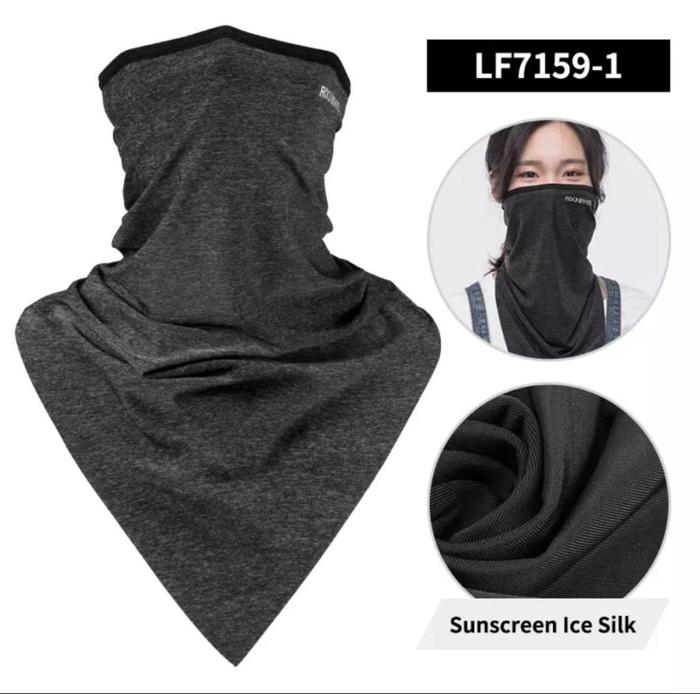 Gambar Masker Sepeda Rockbros LF7159 Mask Slayer Multi Purpose Scarf Gowes - 1 Abu Tua dari Rockbrosindo Kota Surabaya Tokopedia