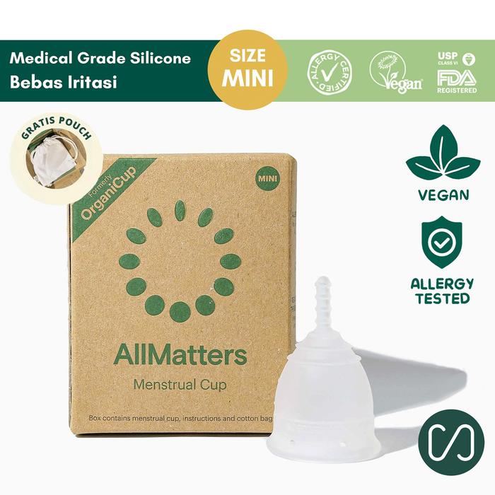 Gambar ORGANICUP Menstrual Cup - Official Distributor Indonesia - Size Mini dari Organicup Indonesia undefined Tokopedia
