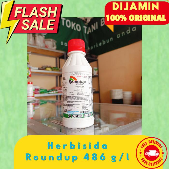 Gambar roundup 200ml racun pembasmi rumput dari Toko tani bekasi undefined Tokopedia