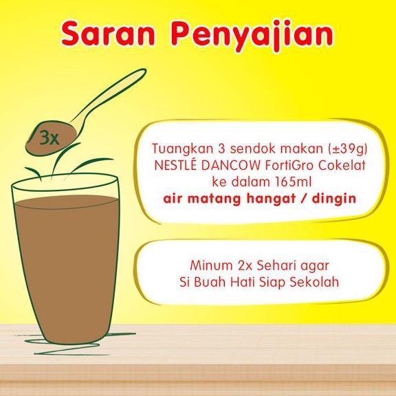 Gambar fis Nestlé DANCOW FortiGro Susu Bubuk Cokelat Usia Sekolah Pouch 1 kg dari rsmaryyu undefined Tokopedia
