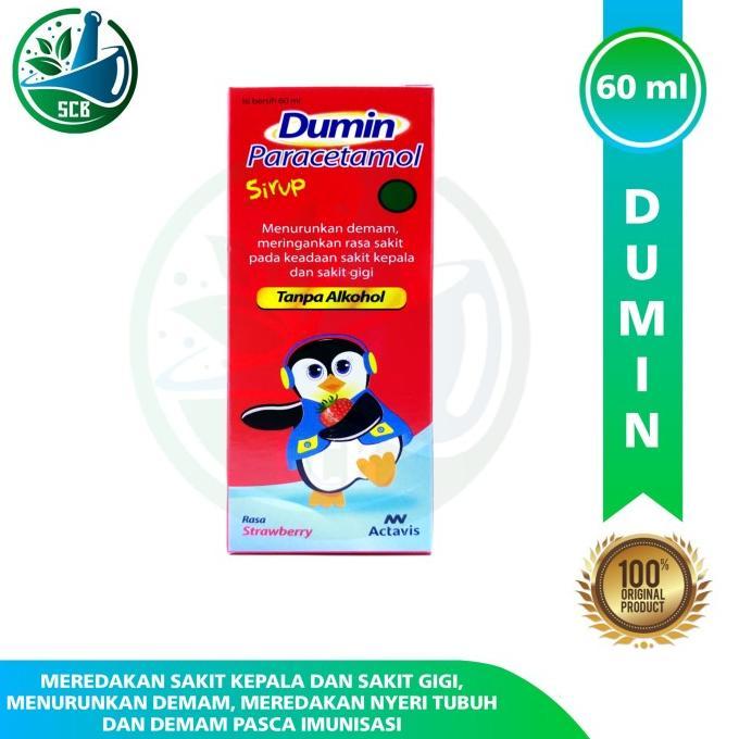 Gambar Dumin Syrup 60 mL - Paracetamol Obat Panas Anak dari Ratumart's Market undefined Tokopedia