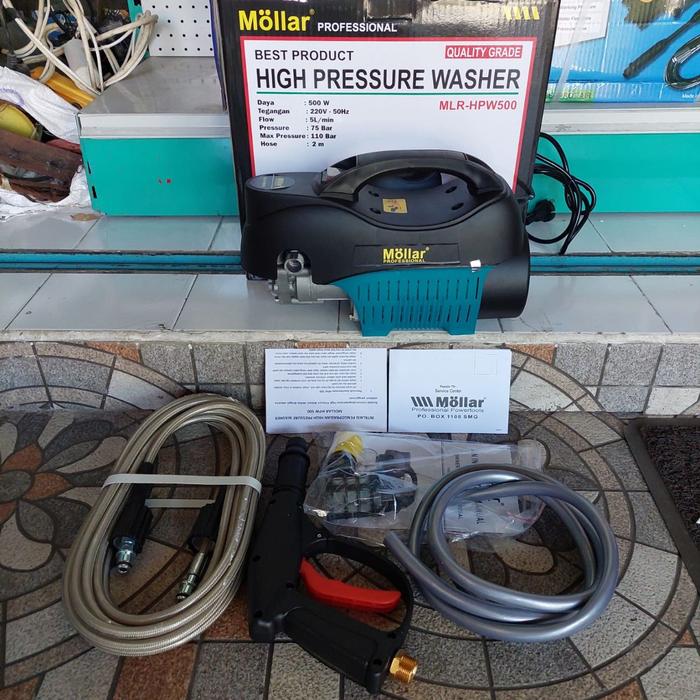 Gambar MOLLAR HPW 500 Jet Cleaner 110 Bar Motor Induksi - HPW500 dari Untung Teknik Surabaya_NEW undefined Tokopedia