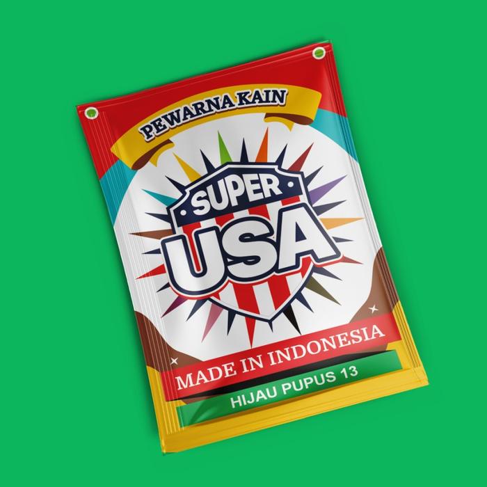 Gambar Wantex Super Pewarna Jeans Pakaian USA Tie Dye Baju Sumbo Sumba Kain - Hijau Pupus dari tokotritunggal undefined Tokopedia