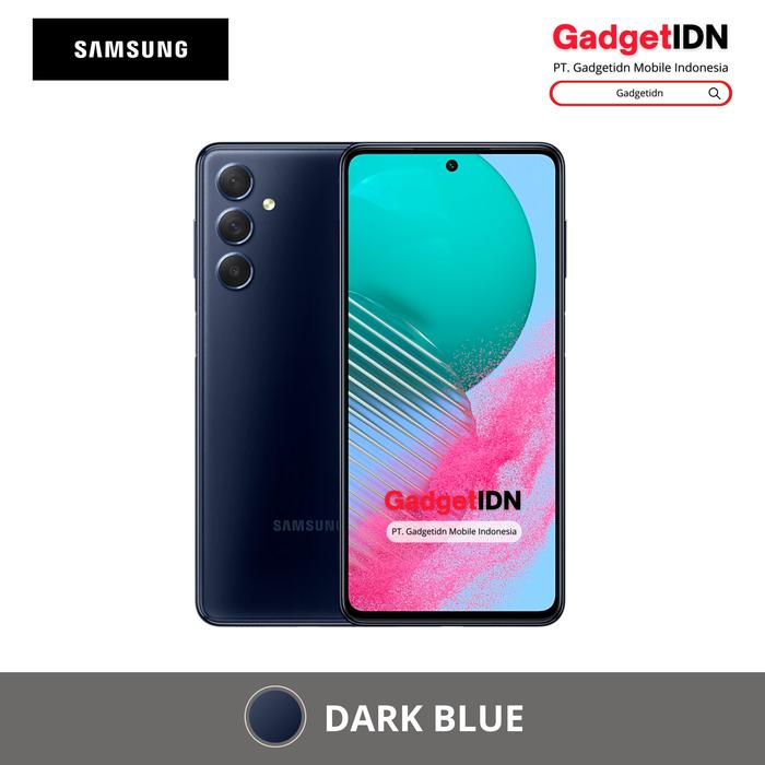 Gambar SAMSUNG GALAXY M54 8/256 5G NFC GARANSI RESMI SAMSUNG INDONESIA - DARK BLUE, FREE 30 BONUS dari GadgetIDN undefined Tokopedia
