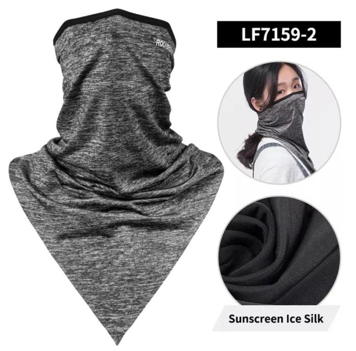 Gambar Masker Sepeda Rockbros LF7159 Mask Slayer Multi Purpose Scarf Gowes - 2 Abu Muda dari Rockbrosindo undefined Tokopedia