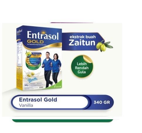 Gambar Entrasol Gold Susu Dewasa Lansia Vanilla Box 340 Gr dari QuLMart undefined Tokopedia