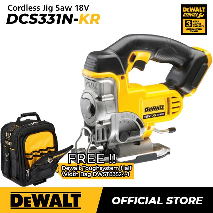 Gambar Dewalt Cordless Jigsaw / Pemotong Kayu Baterai 18V DCS331N (Unit Only) - + DWST83524-1 dari Dewalt ID undefined Tokopedia