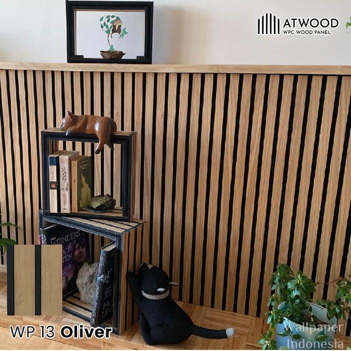 Gambar Wood Panel WPC Dinding - Wallpanel Partisi Kayu PVC - Woodpanel - WP13 dari Wallpaper Indonesia Bdg undefined Tokopedia