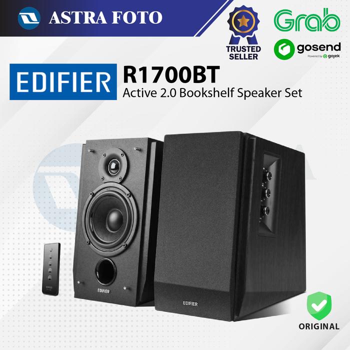 Gambar Edifier Active 2.0 Bluetooth Speaker Set - R1700BT - Black dari Astra Foto undefined Tokopedia