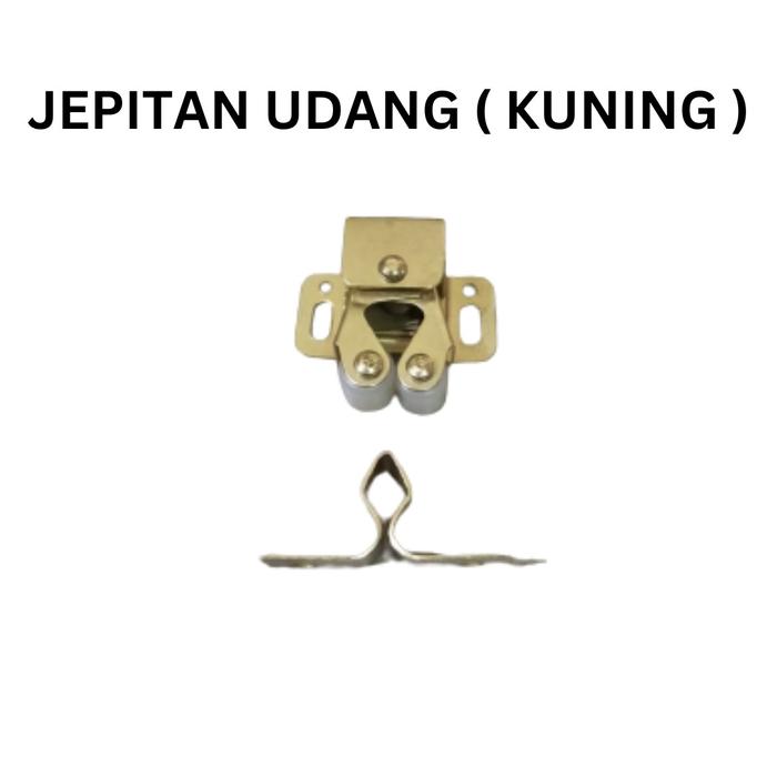Gambar CAPIT UDANG/JEPITAN LEMARI /laci - Putih /kuning/antik termurah - Kuning dari Mitra Teknik Gemilang 88 undefined Tokopedia