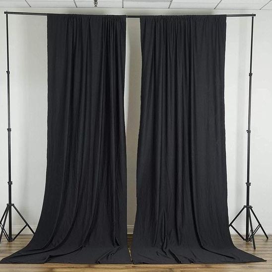Gambar Kain Hitam Polos Backdrop Background Foto Studio Aesthetic 3Mx2.40M - 3m x 2.4m dari Confiancemerci Store undefined Tokopedia