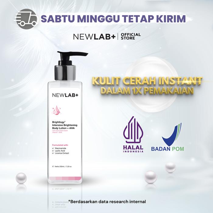 Gambar Newlab Hand Body Lotion Serum AHA Sun Screen Black Opium Original BPOM dari Live to Fit Indonesia undefined Tokopedia