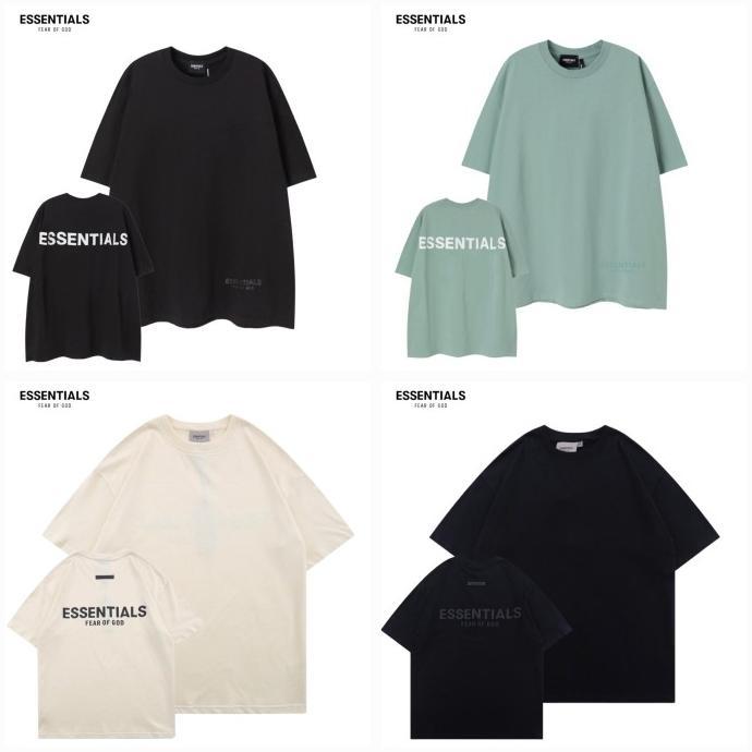Gambar ESSENTIALS FEAR OF GOD T-SHIRT ORIGINAL - KAOS ESSENTIALS FOG PRIA A1 - Cream, XXL dari VITES TRIA undefined Tokopedia