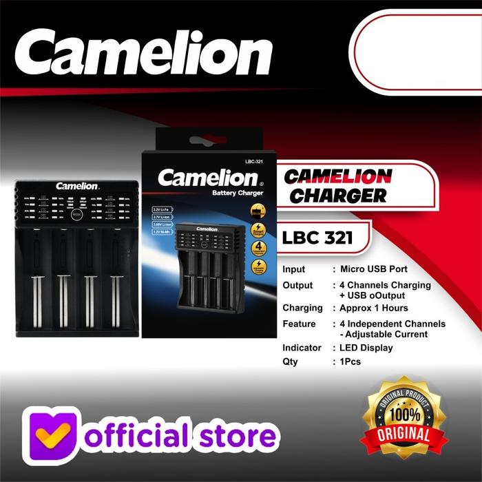 Gambar Camelion LBC321 Battery Charger Baterai Casan Baterai Cas Batere Batu dari Sisters Network undefined Tokopedia