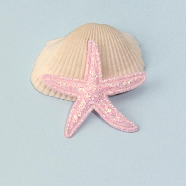 Gambar Aplikasi Hiasan Bintang Laut Starfish Patch - Pink Muda dari Heppyshop Heppyshop undefined Tokopedia