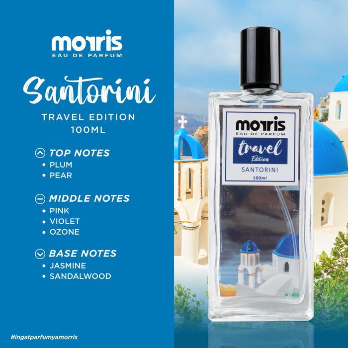 Gambar Morris Parfum Unisex Travel Edition 100ml - Santorini dari Morris Indonesia_NEW undefined Tokopedia