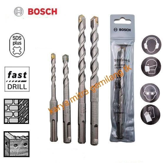 Bor Besi 8mm Sds Drill Bit Jual Mata Bor Matabor Beton Bosch 8mm X