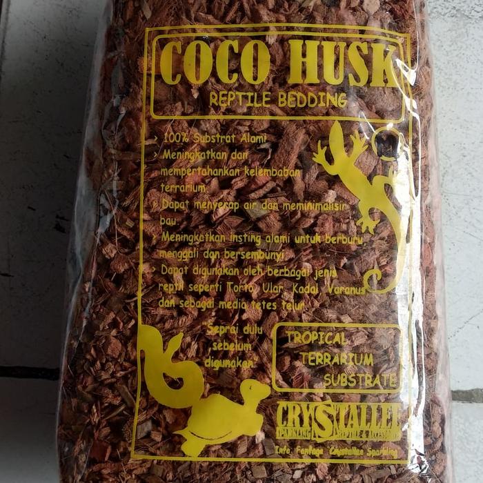Gambar Cocohusk Bedding M dari Sanji Reptiles undefined Tokopedia