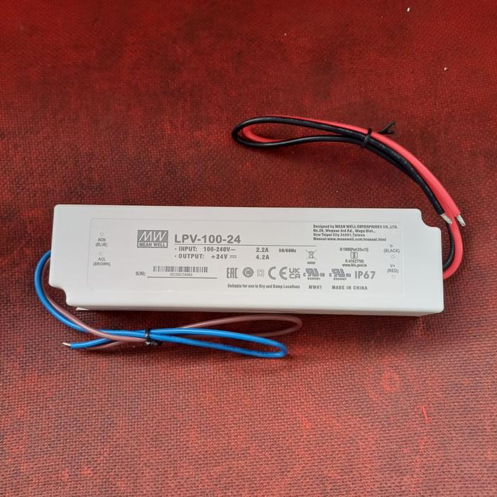 Alimentation Mean Well SP-100-24 24V 4,2A – Testé, état Proche Du Neuf