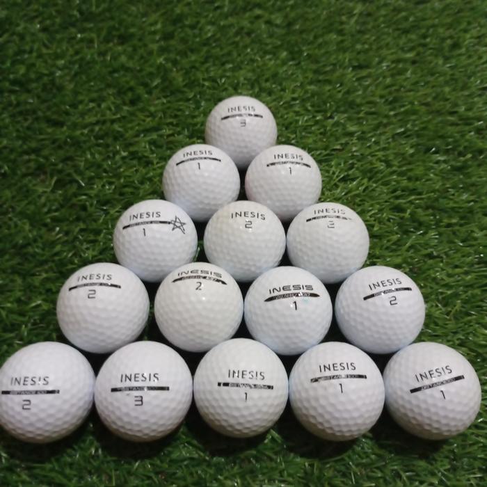 Gambar BOLA GOLF GRADE A INESIS PUTIH ISI 12PCS dari fw golf undefined Tokopedia
