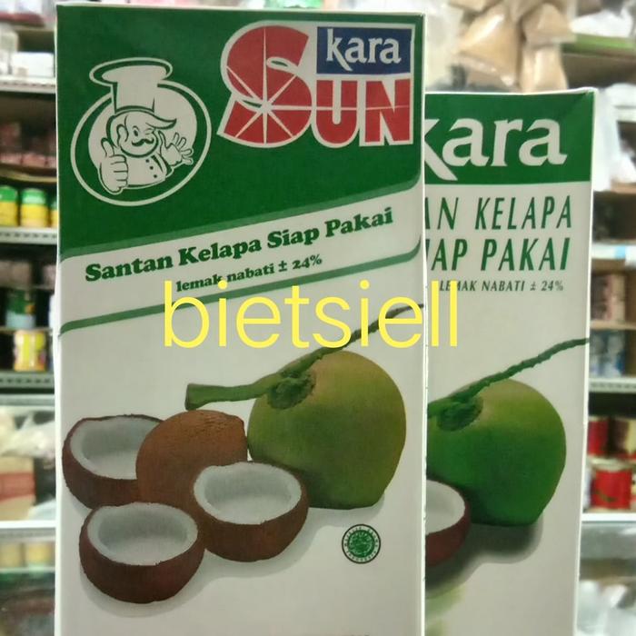Gambar sun kara santan 1 lt 12 pcs/karton gosend/grab dari bietsiell store undefined Tokopedia