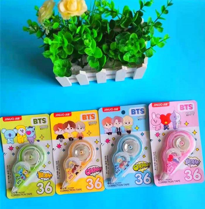 Gambar Correction Pen Tape Tipe X Kertas Pita Label Roll Tipex Sekolah A019 - BESAR, Kuning dari DeMurah Store undefined Tokopedia