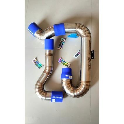 Gambar SELANG TURBO PNP CANTER DOBEL FRM MUFFLER - Stenlis dari JELITA JIHAN undefined Tokopedia