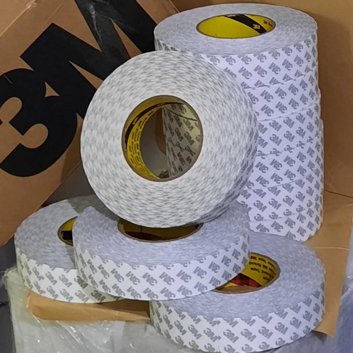 Gambar Dobel tape side 3M 9075i 4 cm x 50 meter double tape tissu dari Glenindo Isolasi undefined Tokopedia