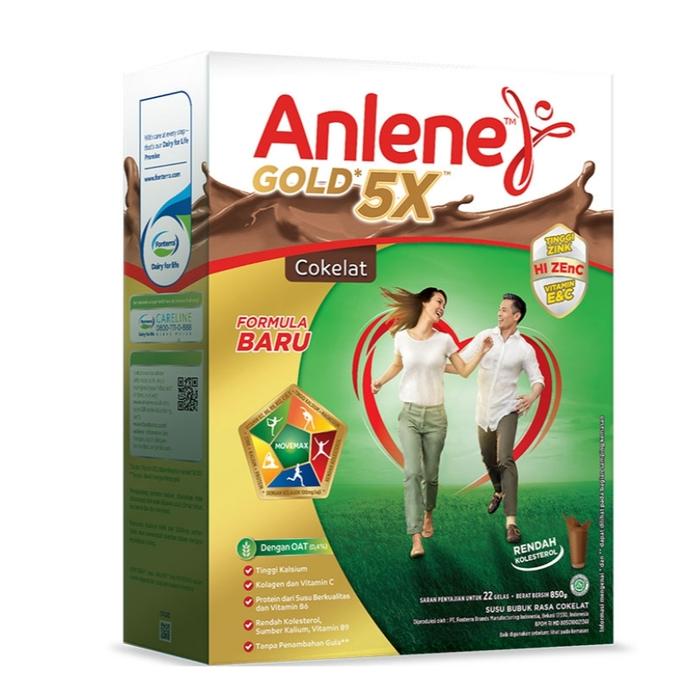 Gambar Anlene Gold 5X Susu Bubuk Cokelat 850 g dari BigSmart jakarta utara undefined Tokopedia