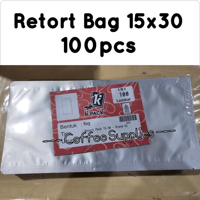 Jual Kpack RETORT BAG PACK 100pcs kantong presto kemasan alu retot ...