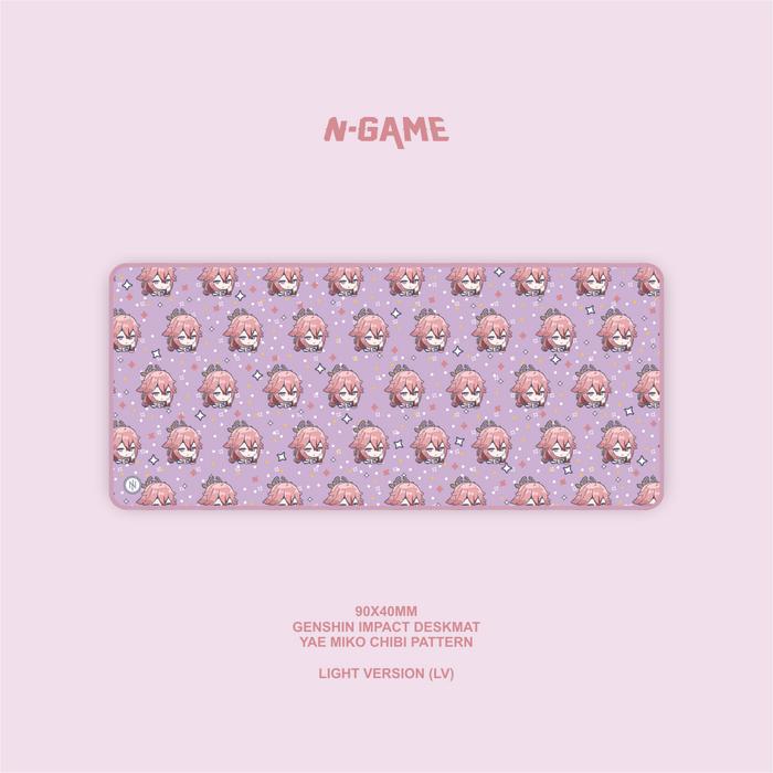 Gambar Gaming Mousepad Deskmat Genshin impact - Yae LV dari Ngame Store undefined Tokopedia