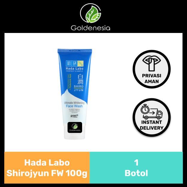 Gambar Hada Labo Shirojyun Ultimate Whitening Face Wash 100gr | 50gr Hadalabo - 100 gram dari Goldenesia undefined Tokopedia