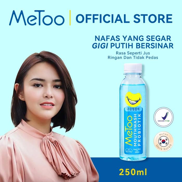 Gambar metoo obat kumur probiotik 250ml mouthwash dari Otomotif Star undefined Tokopedia