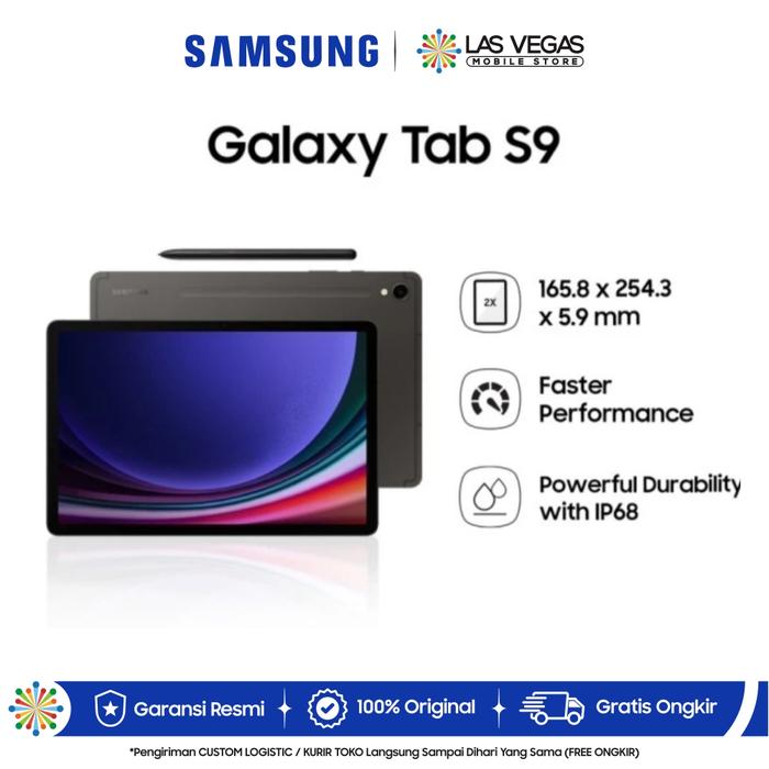 Gambar Samsung Galaxy Tab S9 5G 12/128GB Garansi Resmi - Graphite dari tokolasvegas id undefined Tokopedia