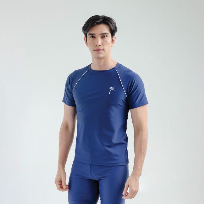 Gambar Neowave Bleu Marine Men Rashguard, Atasan Baju Renang Pria - Dark Saphire, L dari leevierractive undefined Tokopedia
