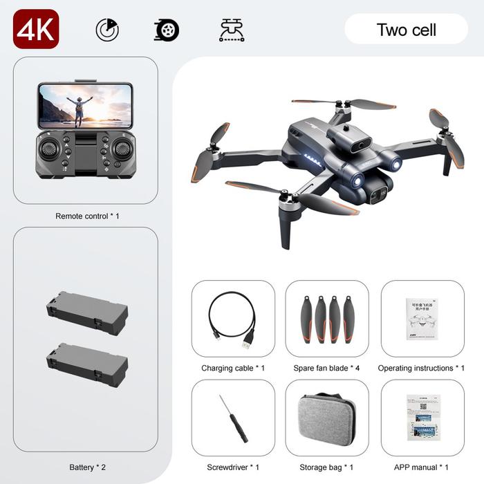 Gambar Drone LSRC s1s Dual Camera 2 Baterai, Optical Flow, Brushless Power - 2 Baterai dari ROZENZEEP undefined Tokopedia