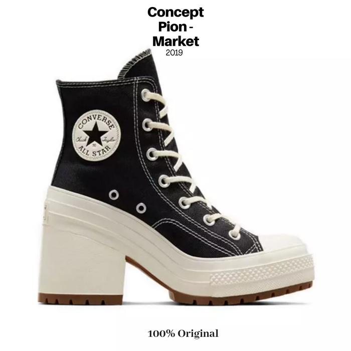Jual Converse Chuck 70 De Luxe Heel HI Black 35 Bogor