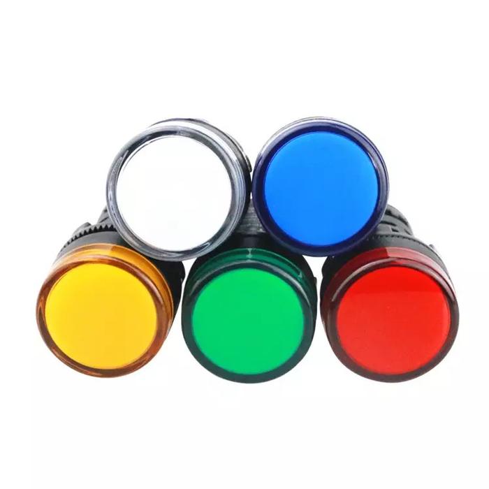 Gambar Lampu Pilot Indikator 24V 22 Mm PANEL MOUNT LED - Kuning dari fugastore01 undefined Tokopedia