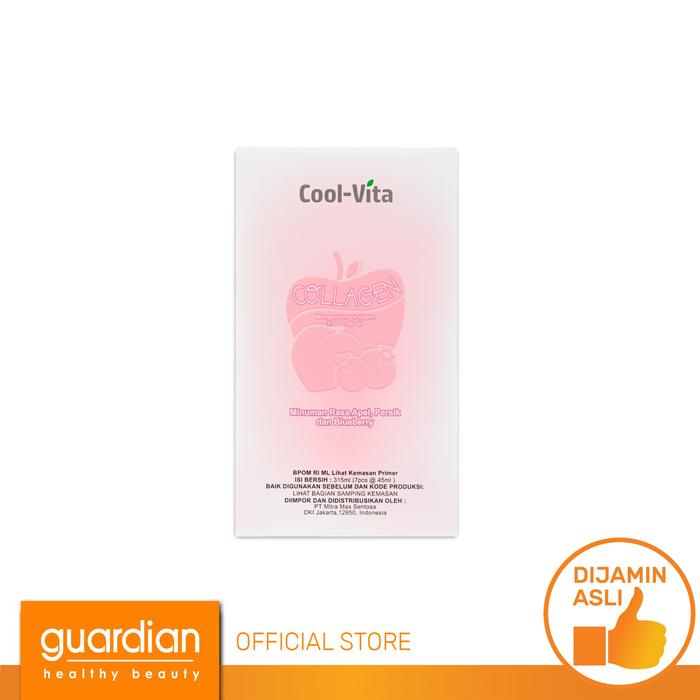 Gambar Cool-Vita Collagen Ready to Drink Rasa Apel Persik 7S dari Guardian Official Store undefined Tokopedia