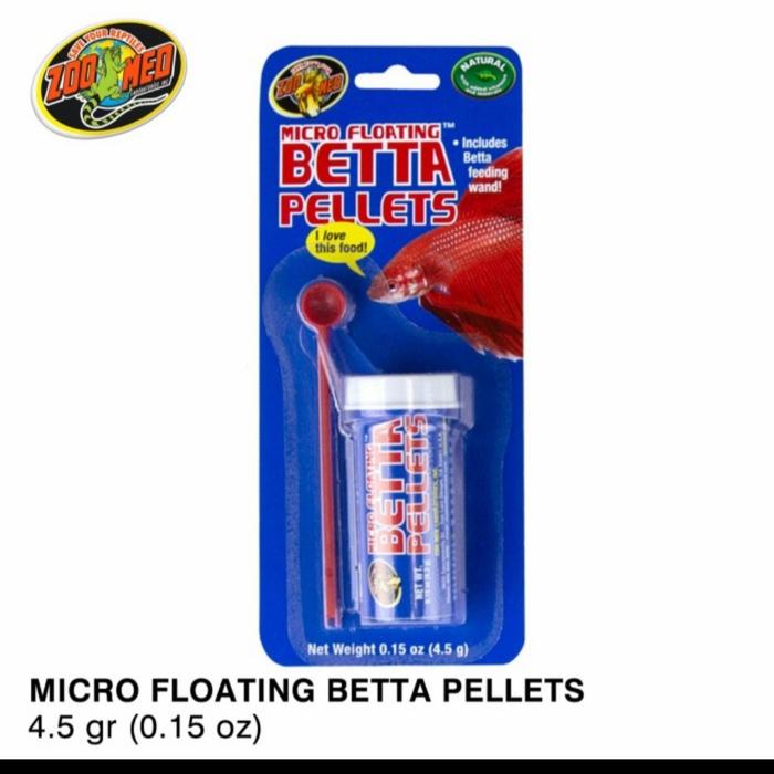 Jual Zoomed micro floating betta pellets zoomed betta pellet
