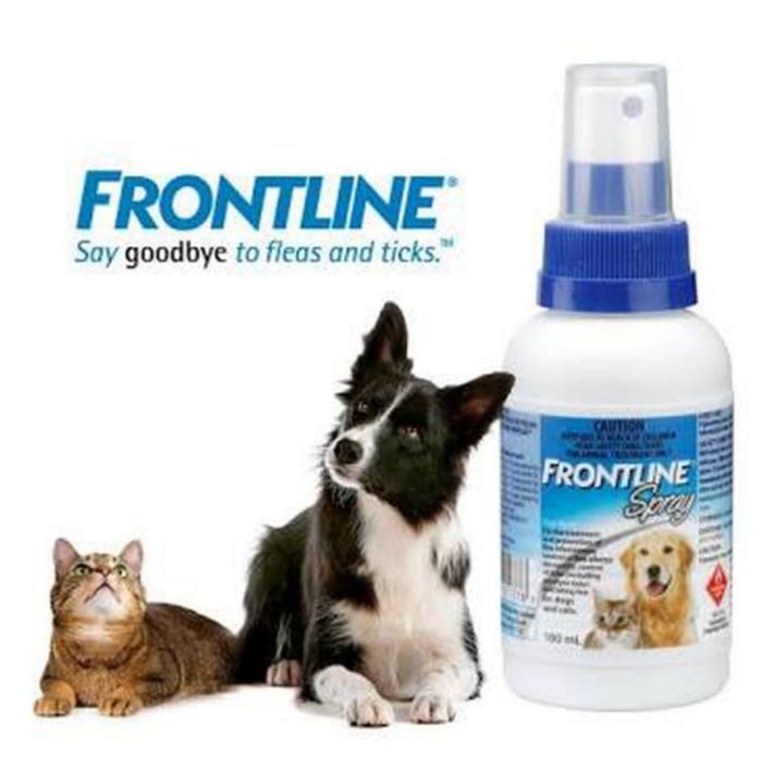 Gambar FRONTLINE Plus Spray 100 ml-Obat Semprot anti Kutu Anjing dan Kucing dari power petshop undefined Tokopedia