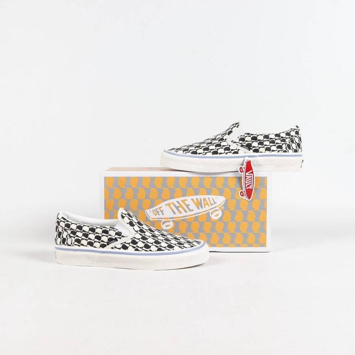 Jual Vans Vault Slip On OG LX x Brain Dead Black White 36 Kota