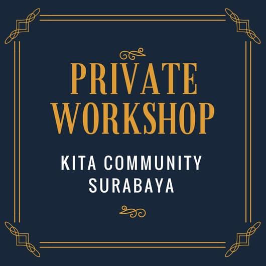 Gambar Private Workshop - Normal Price dari KITA COMMUNITY undefined Tokopedia