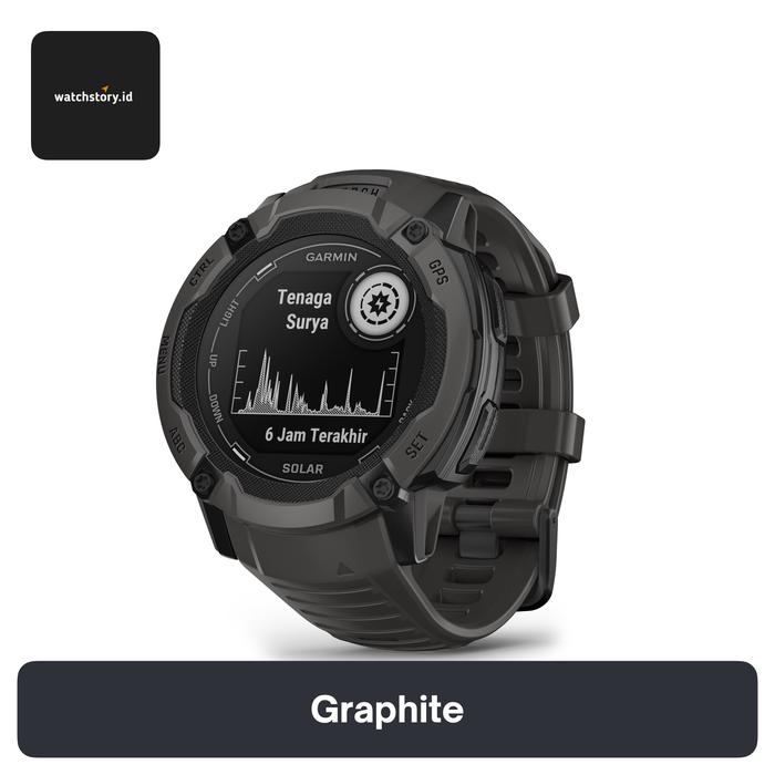 Gambar Garmin Instinct 2x Solar - Garansi Resmi TAM 2 Tahun - Graphite dari tokojamsaudara undefined Tokopedia